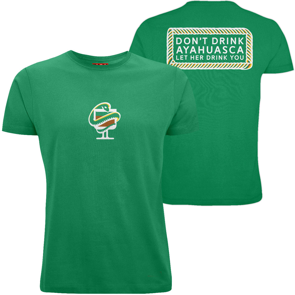 Ayahuasca Cup Tee (Light Green)