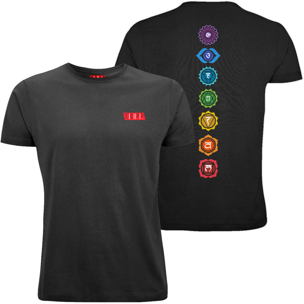 Chakras Classic Unisex T-Shirt (Dark Ash)