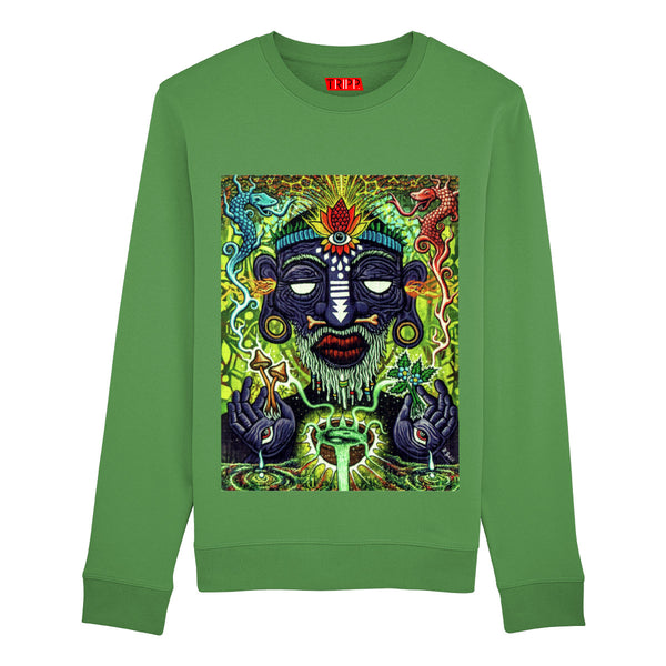 LSD Jungle Shaman Sweatshirt (Jungle Green)