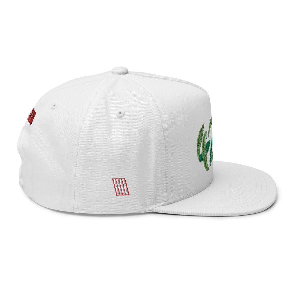 420 White Snapback