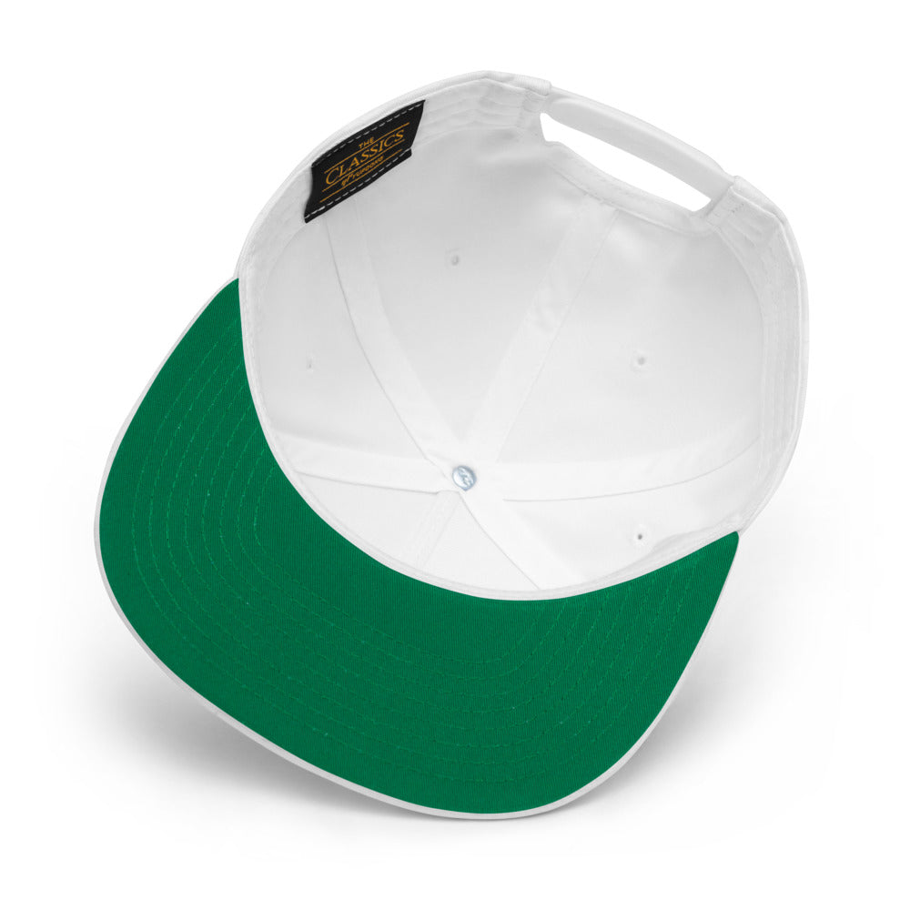 420 White Snapback