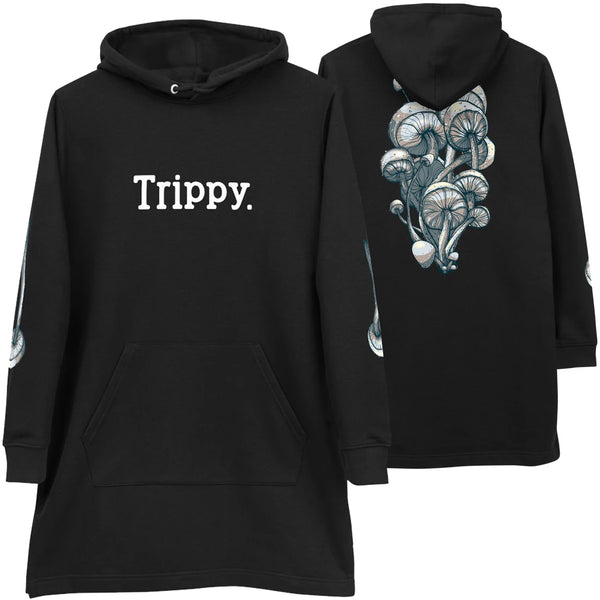 Trippy Mushie Hoodie Dress